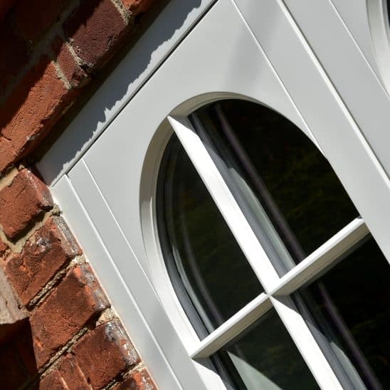 Timber Casement Window with Arch