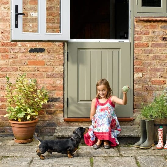 Timber stable door