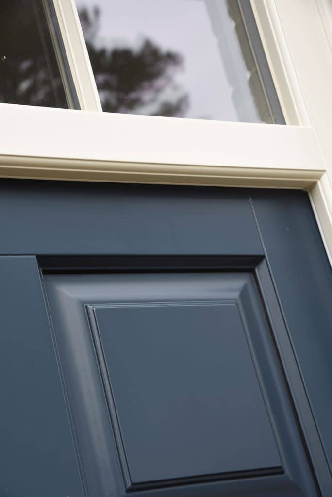 Timber entrance door - frame detail