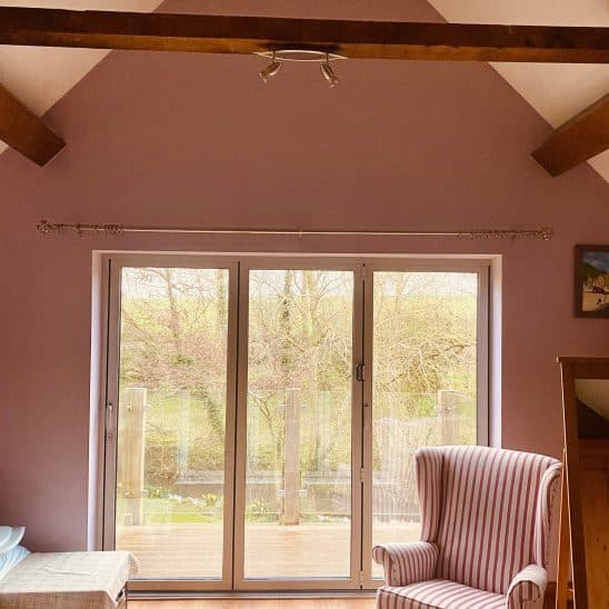 Sunflex Aluminium Bi-Folding Door in white