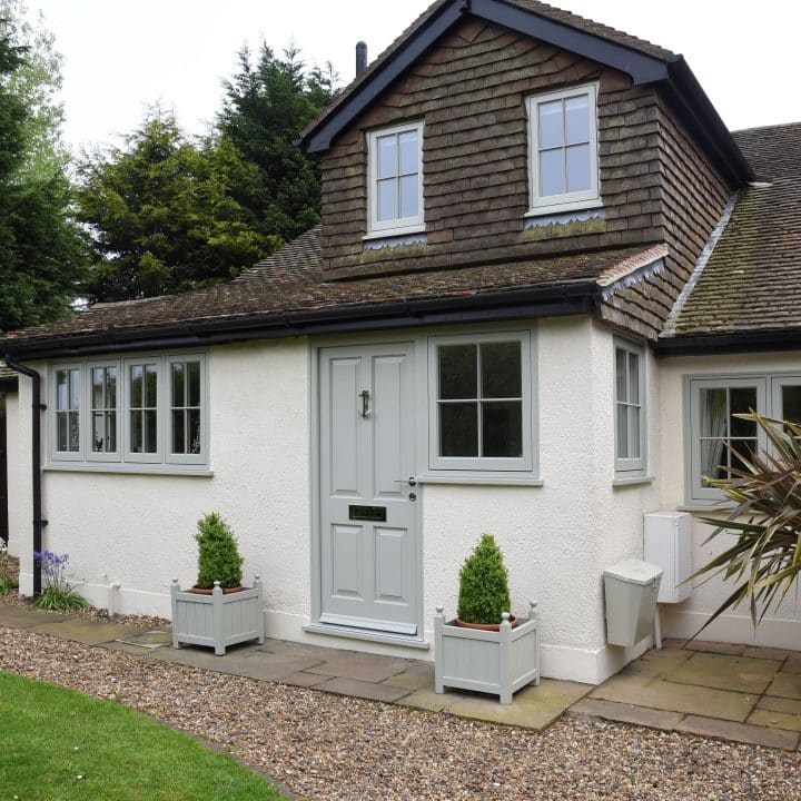 Timber Entrance Door & Casement Windows in Aldeburgh
