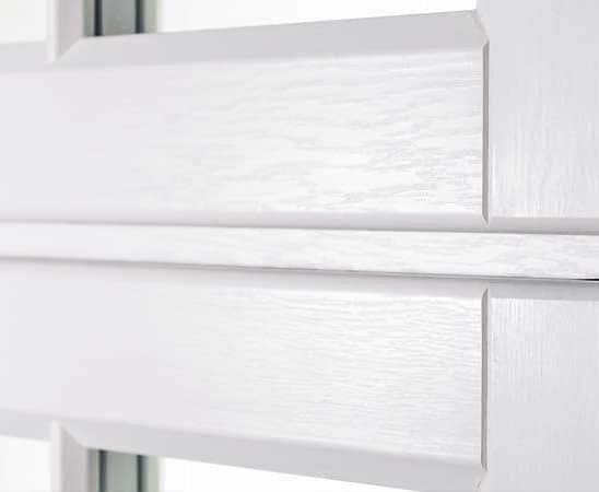 Evolution UPVC windows with handcrafted joints