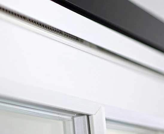 Evolution UPVC windows with unique trickle vents