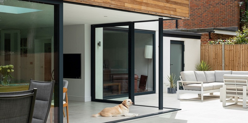 Open-Corner Sliding Doors