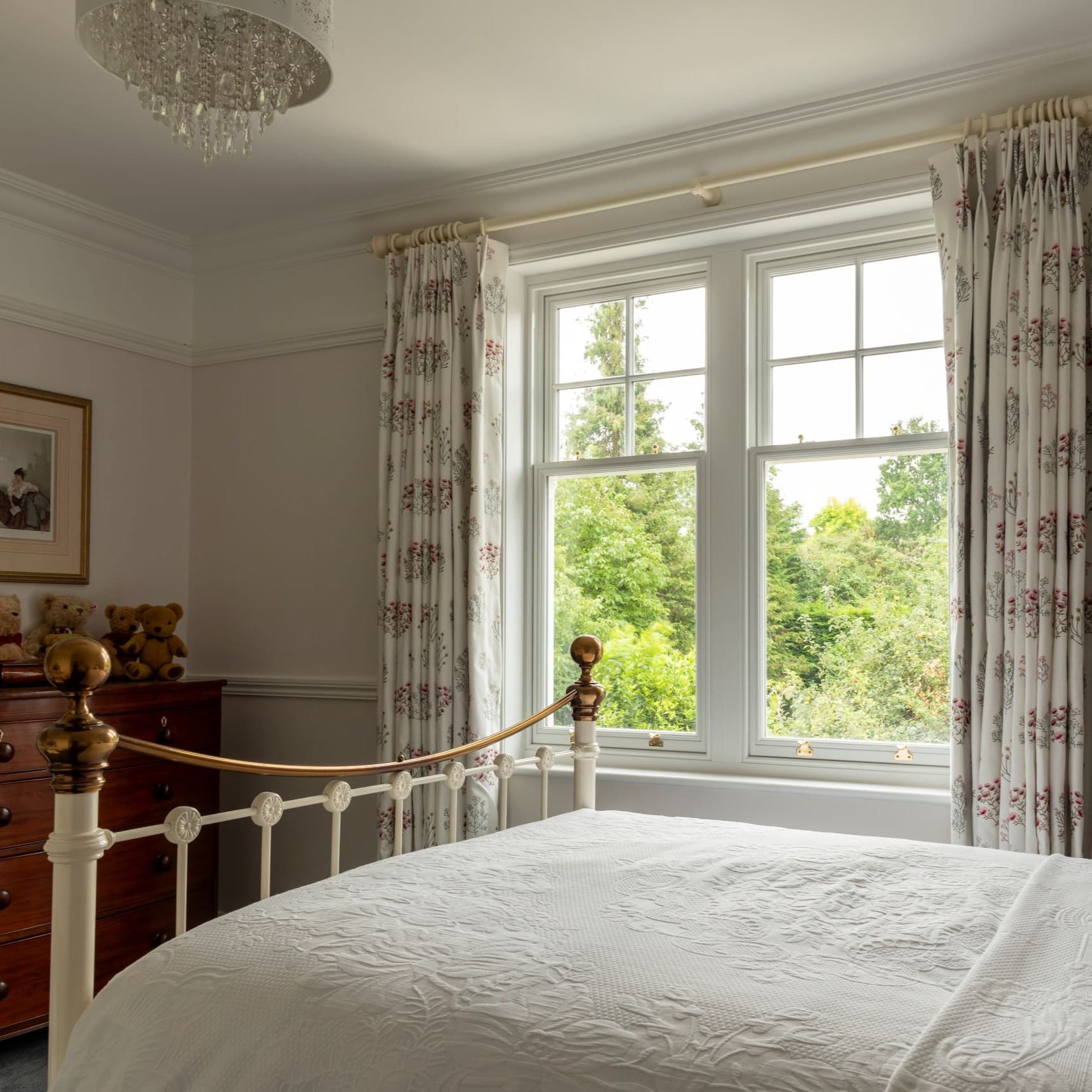 Timber sash window