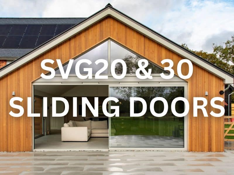 Sunflex sliding doors from The Burgess Group