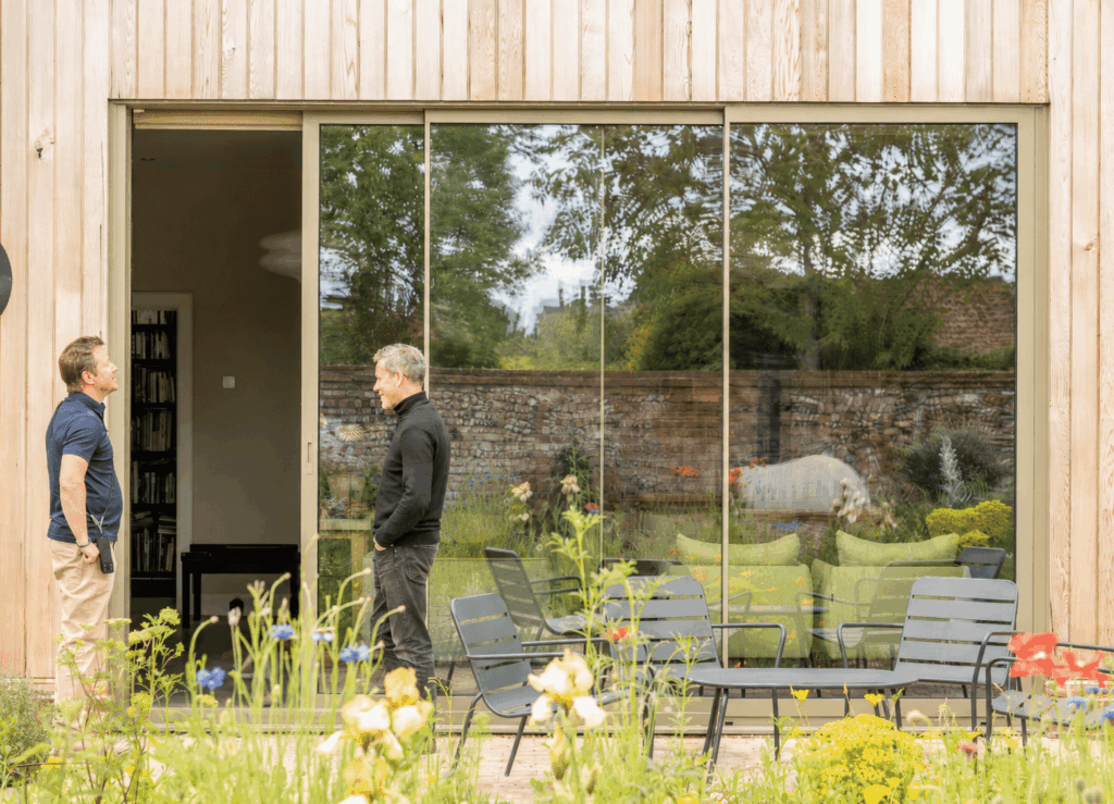 Sunflex SVG20 aluminium sliding doors with ultra slim 20mm sight lines