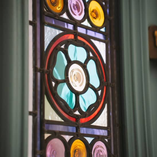 Bespoke stained glass at The Burgess Group - talk to us about your ideas