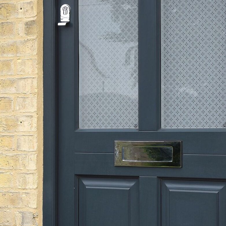 Frenchay townhouse style door in Anthracite